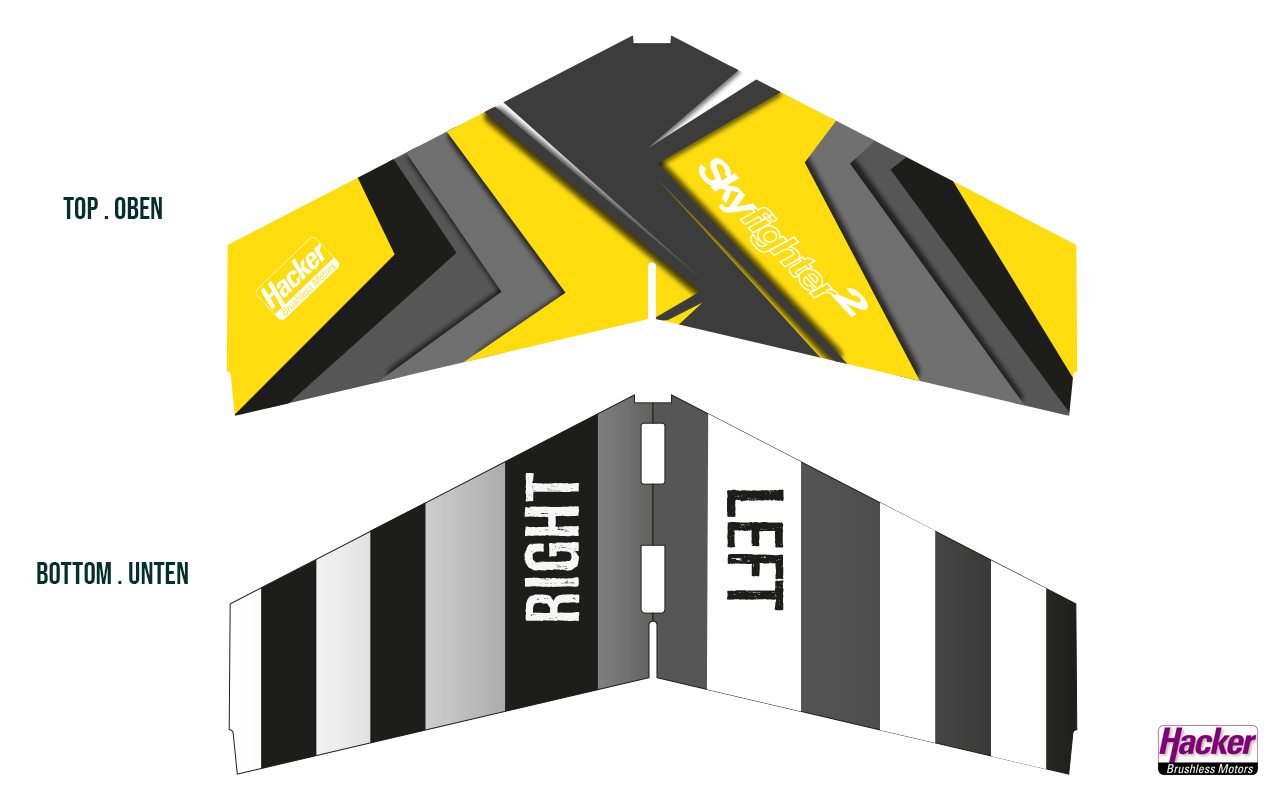 SKYFIGHTER II COMBO YELLOW - Bilde 1