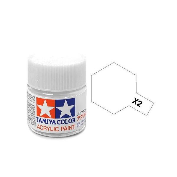 TAMIYA X-2 WHITE ACRYLIC