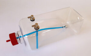 FUELTANKE TRANSPARENT 1000ML - 85-120CC MODELLER