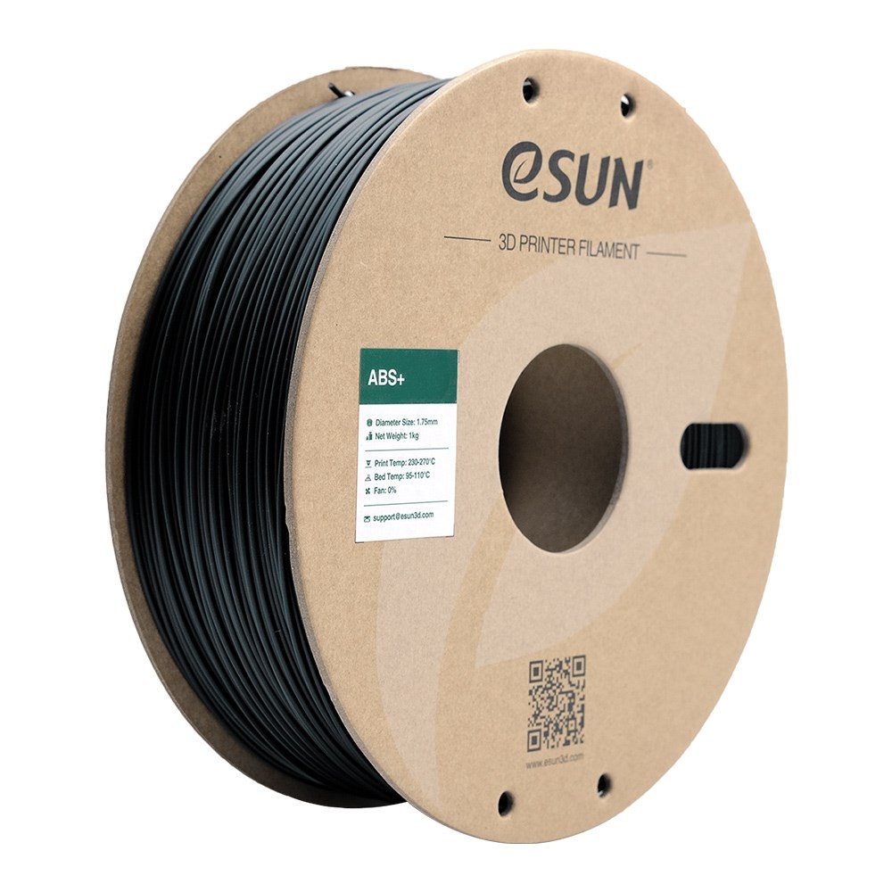 eSUN ABS+ 1.75mm 1kg - Black
