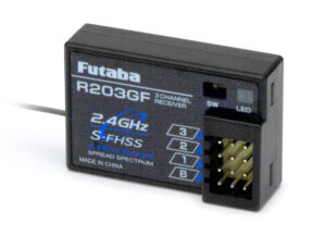FUTABA 3PV RATTRADIO R203GF S/T FHSS
