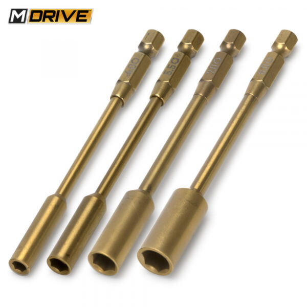 POWER TOOL BITS SET MUTTER 4,5.5,7 & 8mm - Bilde 2