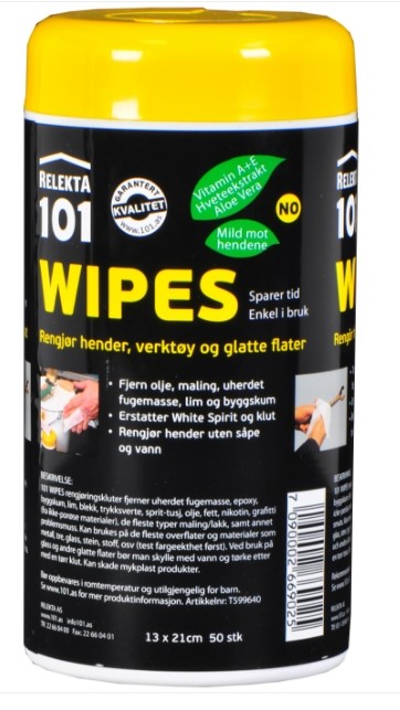 WIPES 101 BIG - 50 STK - RELEKTA