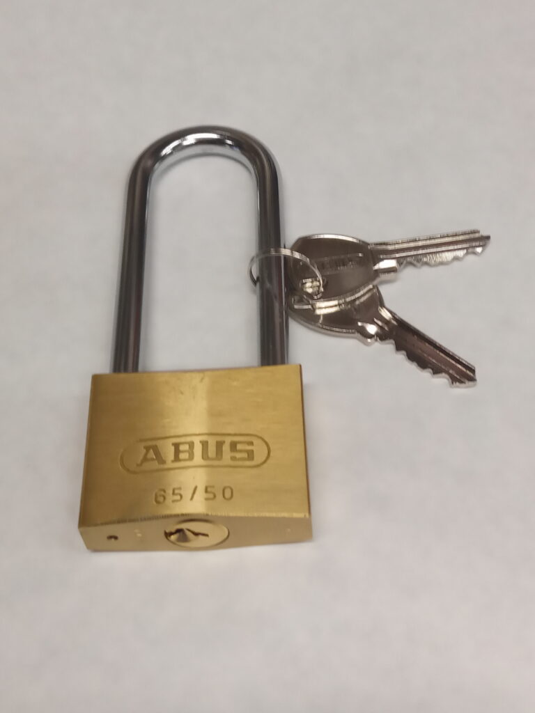 HENGELÅS 65/50HB80 LÅSN KA 6502 - ABUS