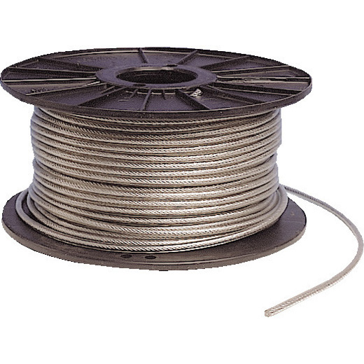 WIRE 4,0MM PLASTBELAGT (PR. METER)