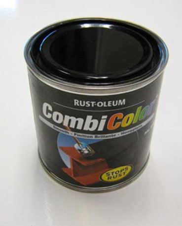COMBICOLOR 0,75L SVART BLANK 7379 - RAL 9005