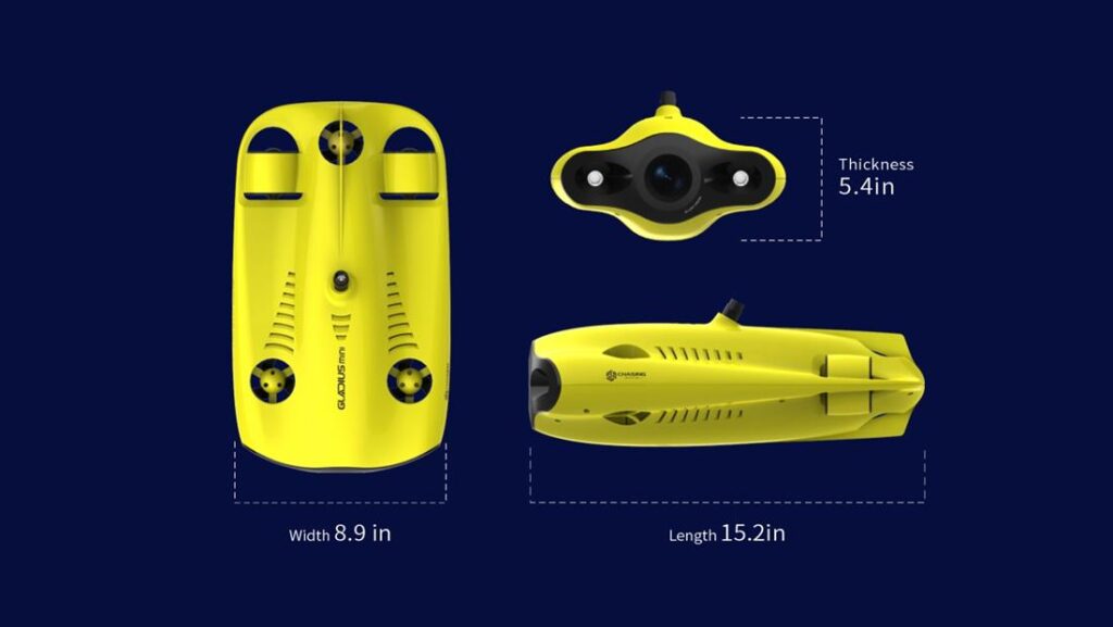 GLADIUS MINI 100M. SEKK - UNDERVANNSDRONE/ROV