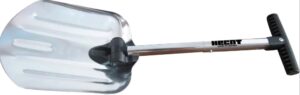 SNØSKUFFE HECHT FOLDBAR 20.5CM BREDDE 28-60CM LENGDE ALU