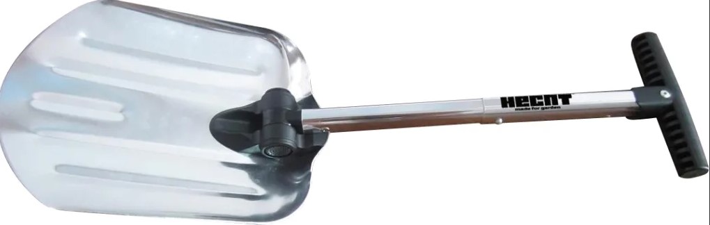 SNØSKUFFE HECHT FOLDBAR 20.5CM BREDDE 28-60CM LENGDE ALU