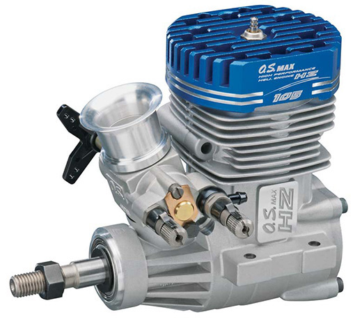 OS MAX 105HZ RING HELI ENGINE