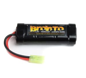 7.2V 1600mAh NIMH BRONTO MINISP2 / TAMIYA