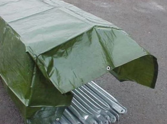 PRESENNING 6,0 X 10,0 M 130G/M2 W-14 GRØNN