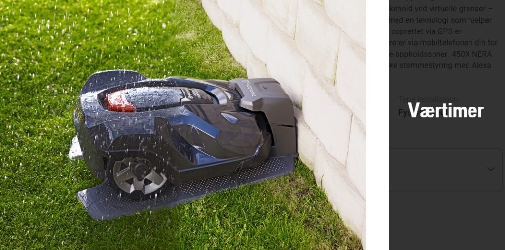 HUSQVARNA AUTOMOWER AM 450X II NERA - ROBOTKLIPPER