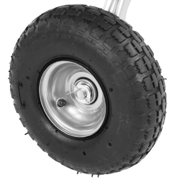 HAGEVOGN HECHT MAX.150KG 4-HJUL. M/SVING. OG TIPP, PLAST - Bilde 3
