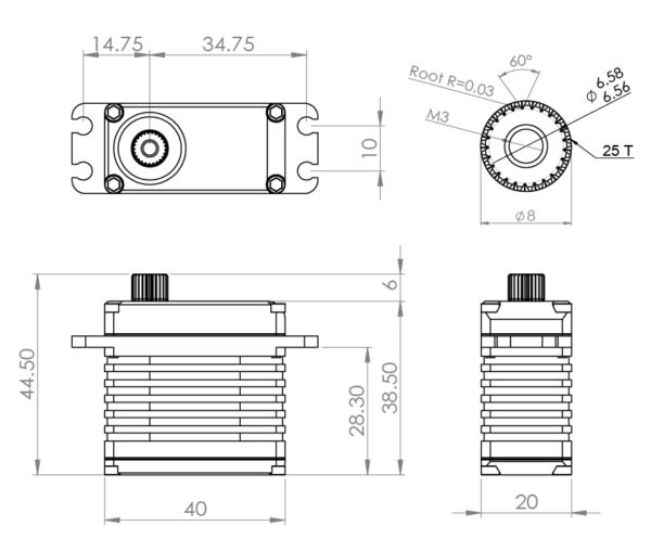 MKS HBL880 TAIL SERVO - Bilde 2