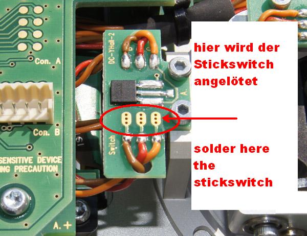 DUPLEX  STICK W/2-POS. SWITCH DC/DS TX 2,4EX - Bilde 2