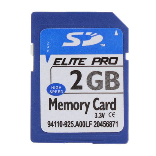 ELITE PRO 2GB SD CARD