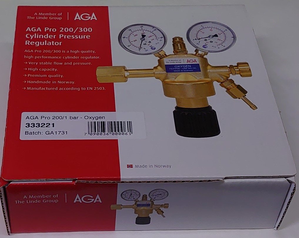 REGULATOR OKSYGEN PRO 200/1 - LINDE
