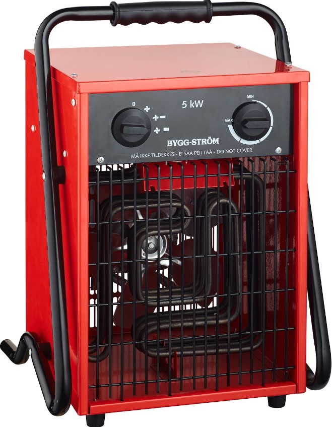 BYGGVIFTE, M/STATIV, 5KW, 230V, IP44