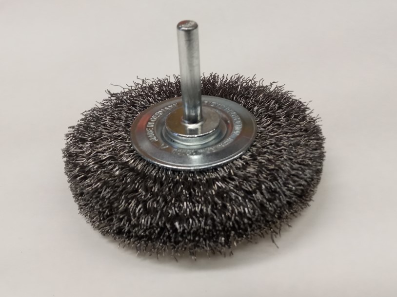 ROTERENDE BØRSTE M/SKAFT 80x14x6MM 0,3t (SMT)