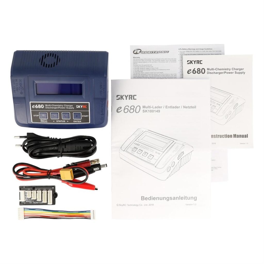 SKYRC E680 80W 220/12V COMPUTERLADER