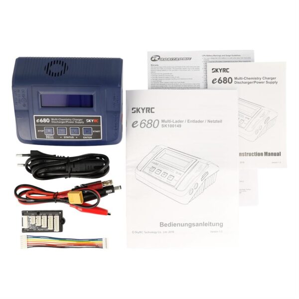 SKYRC E680 80W 220/12V COMPUTERLADER - Bilde 2