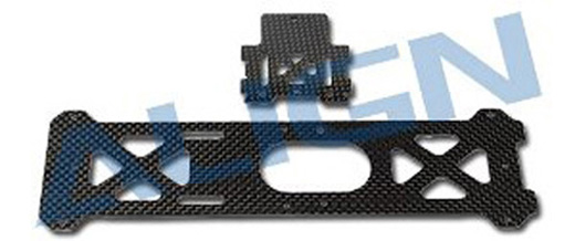 CARBON BOTTOM PLATE/1.6MM - T-REX 550E