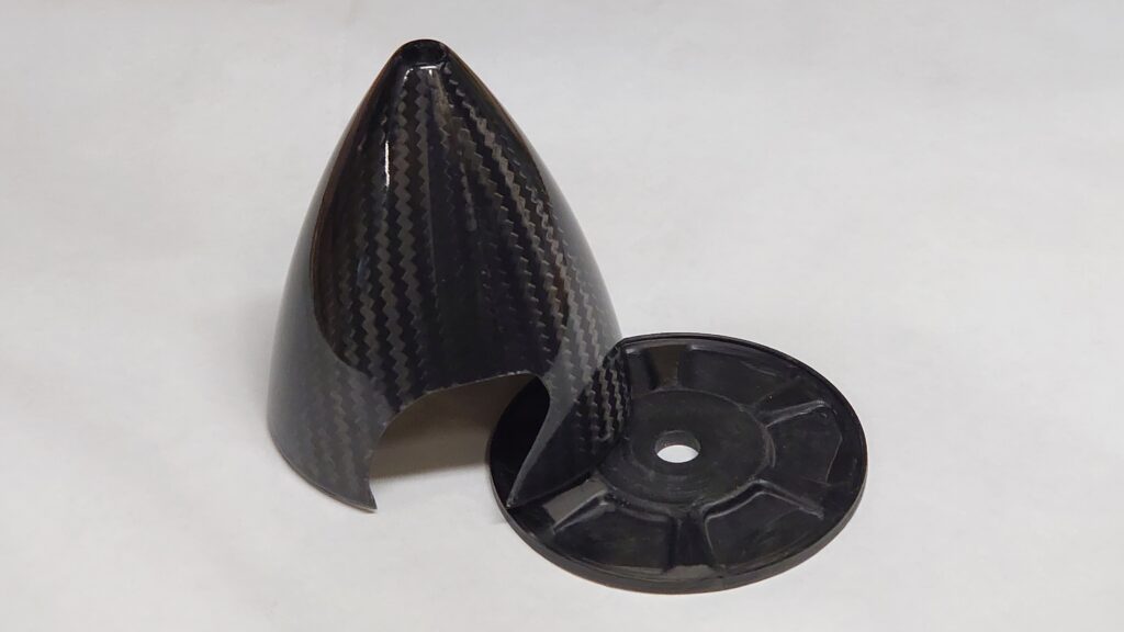 CARBON SPINNER 2,0" - PRECUT FOR PROP - CARBON BACKPLATE