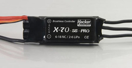 HACKER X-70-SB PRO BL SPEED CONTR.