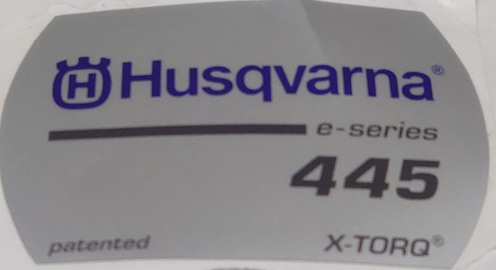 DEKAL STARTAPPARAT HUS HQ SAG 445E II