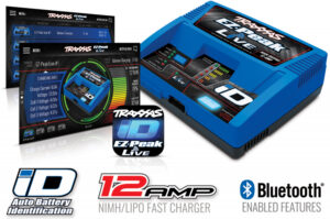 TRAXXAS EZ-PEAK LIVE 12Ah LADER + 1 x 4S-5000mAh-14,8V BATT