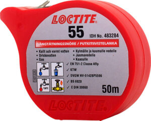 GJENGETETTNINGSTRÅD LOCTITE 55  50M