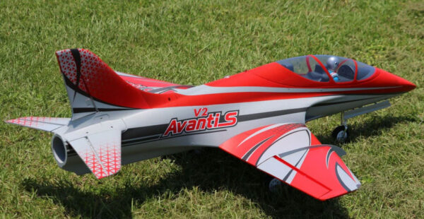 SEBART MINI AVANTI EDF 80MM V2 RED/GREY - Bilde 3