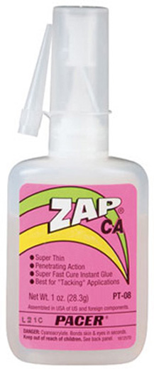 CA ZAP RØD LYNLIM - TYNN 28GR