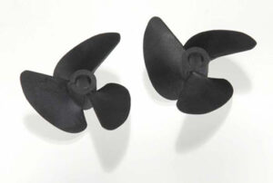 FRP 3-BLADE 37MM PROPELL SUPERVEE 27 NITRO (2 PK) - AQUACRAFT