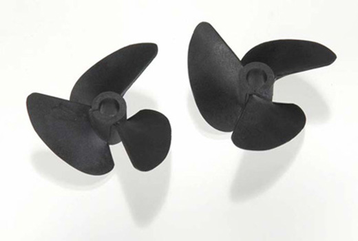 FRP 3-BLADE 37MM PROPELL SUPERVEE 27 NITRO (2 PK) - AQUACRAFT