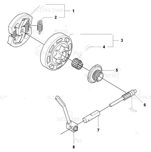 DREV FOR OLJEPUMPE SAG 544212401