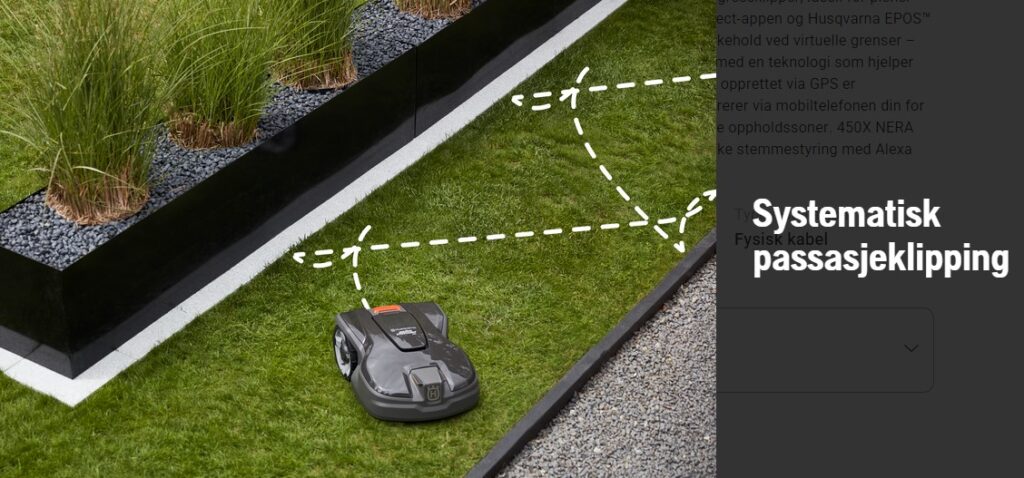 HUSQVARNA AUTOMOWER AM 450X II NERA - ROBOTKLIPPER