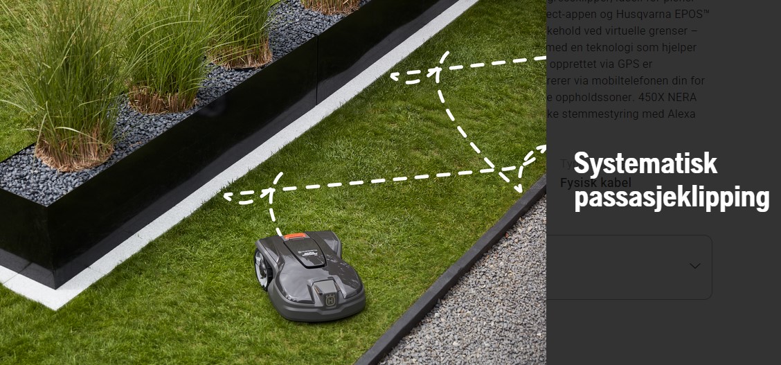 HUSQVARNA AUTOMOWER AM 450X II NERA - ROBOTKLIPPER - Bilde 8