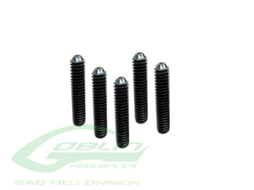 Cup Point Set Screws M2,5x15