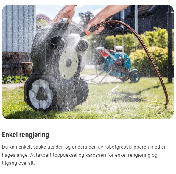 HUSQVARNA AUTOMOWER AM 410VE NERA-EDGECUT- ROBOTKLIPPER - Bilde 9