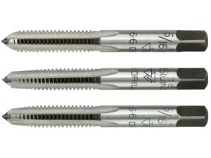 GJENGETAPP SETT - UNC 5/16" - NR 1-2-3 KROMSTÅL
