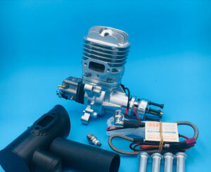 DLE 65CC BENSINMOTOR MED POTTE OG IGNITION