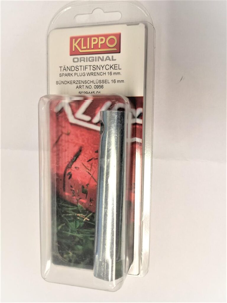 TENNPLUGGNØKKEL KLIPPO/HQ RETT 16MM L=100MM