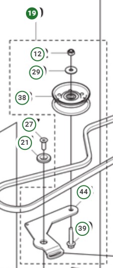 REIMSTRAMMER HQ R112C/115C/115B OG JONSERED FR2312MA