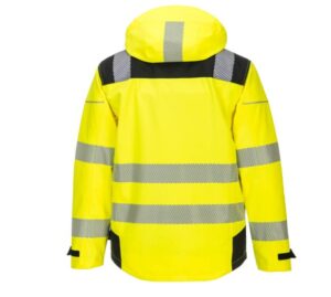 PW360 - PW3 EXTREME BREATHABLE RAIN JACKET GUL/SORT - PORTWEST