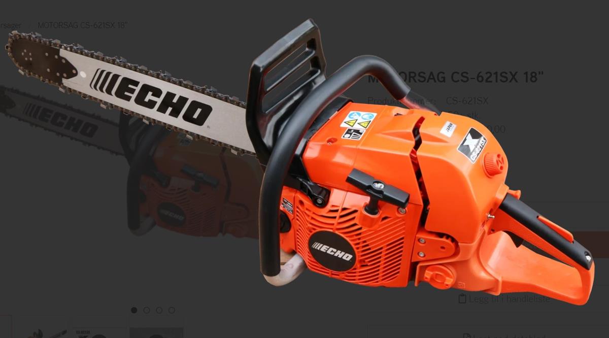 ECHO CS-621SX 18" 3/8 73LE 59,8CCM  MOTORSAG - Bilde 1