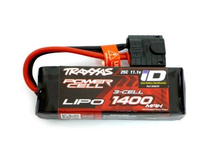 TRAXXAS 11.1V 1400MAH 25C ID-KONTAKT