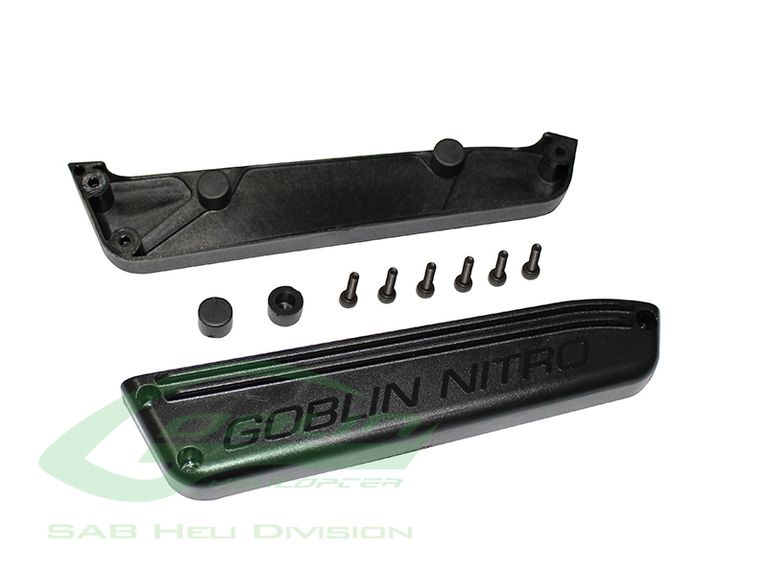 PLASTIC TANK SUPPORT - GOBLIN BLACK NITRO
