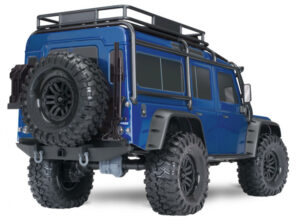 LAND ROVER DEFENDER SCALE & TRAIL 4WD BLÅ - TRAXXAS